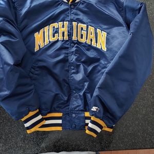 Vintage Michigan starter jacket
